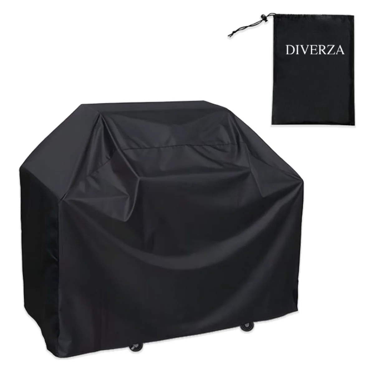 DIVERZA waterdichte BBQ hoes met elastische sluiting