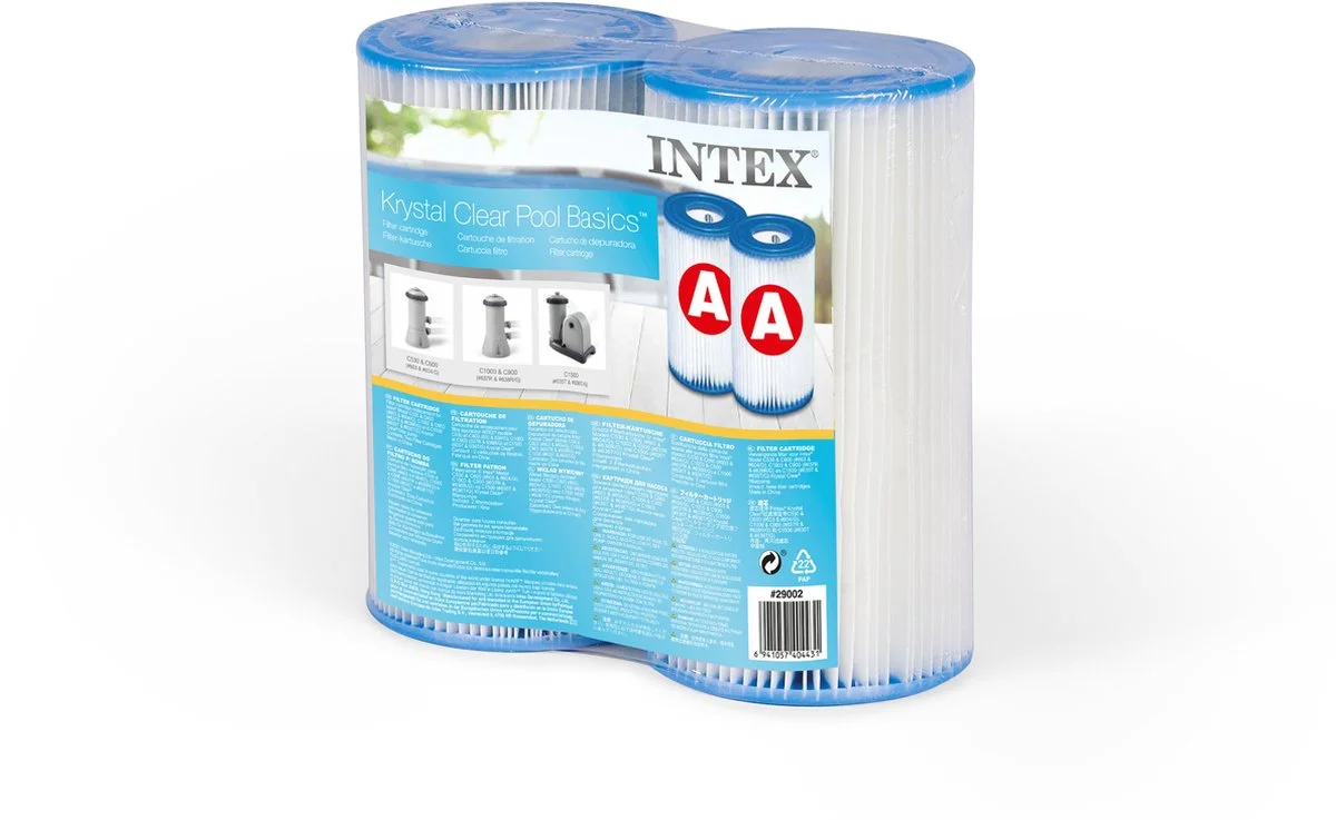 Intex filterpatronen type A 6-pack voor zwembadpomp
