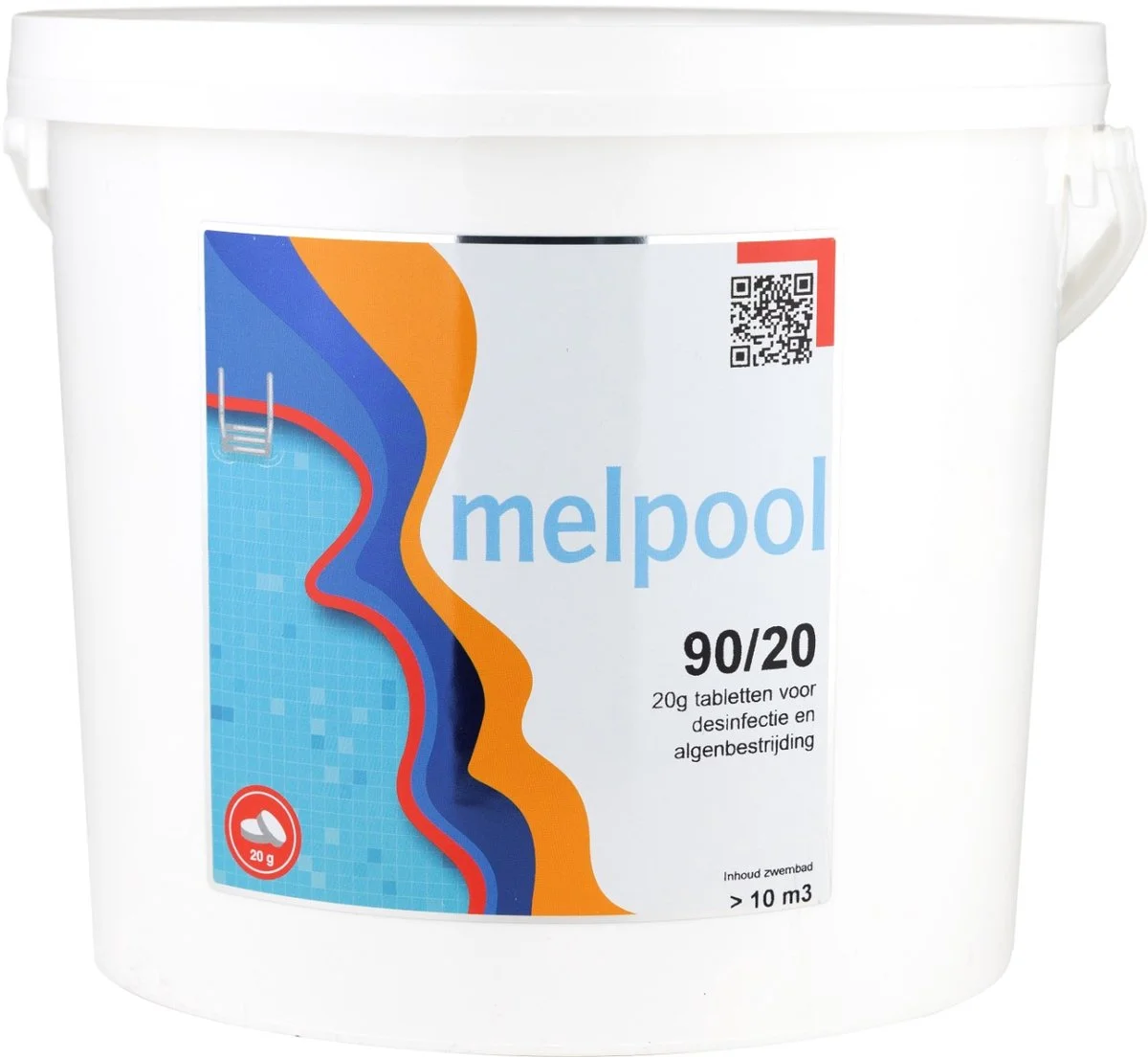 Melpool chloortabletten 20g 1 kg voor zwembad