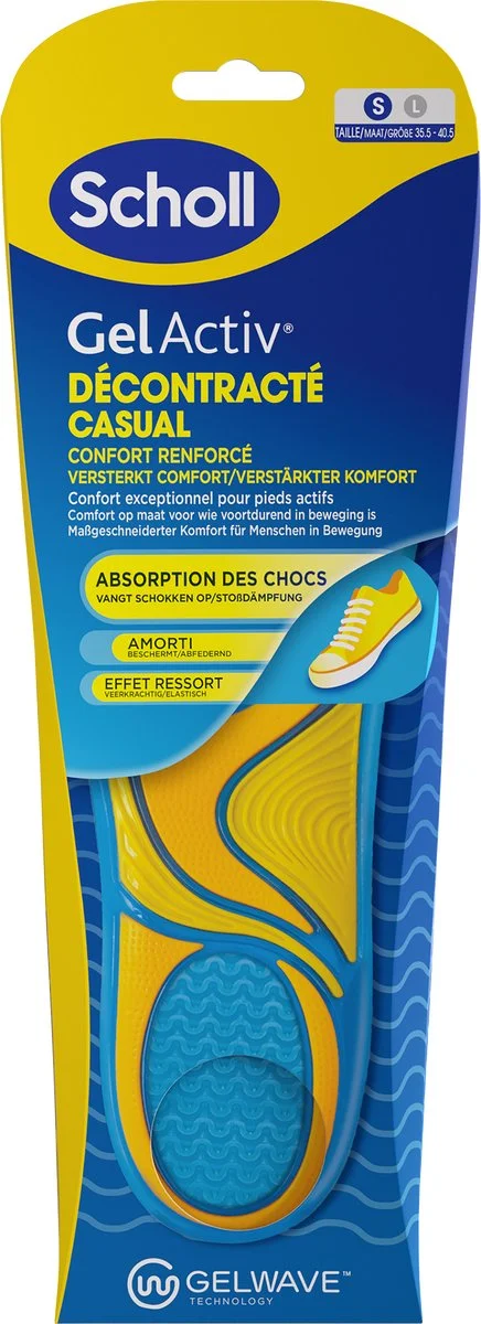 Scholl GelActiv inlegzolen casual